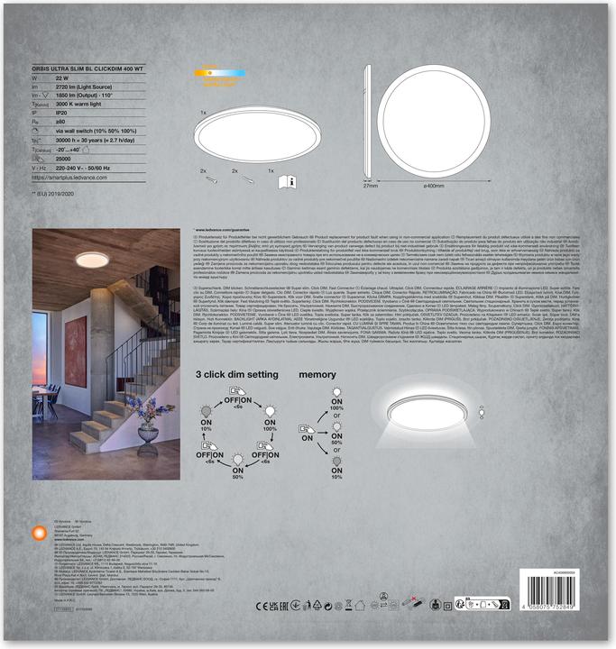 Immagine prodotto Ledvance Orbis Ultra Slim Click (1850 lm)