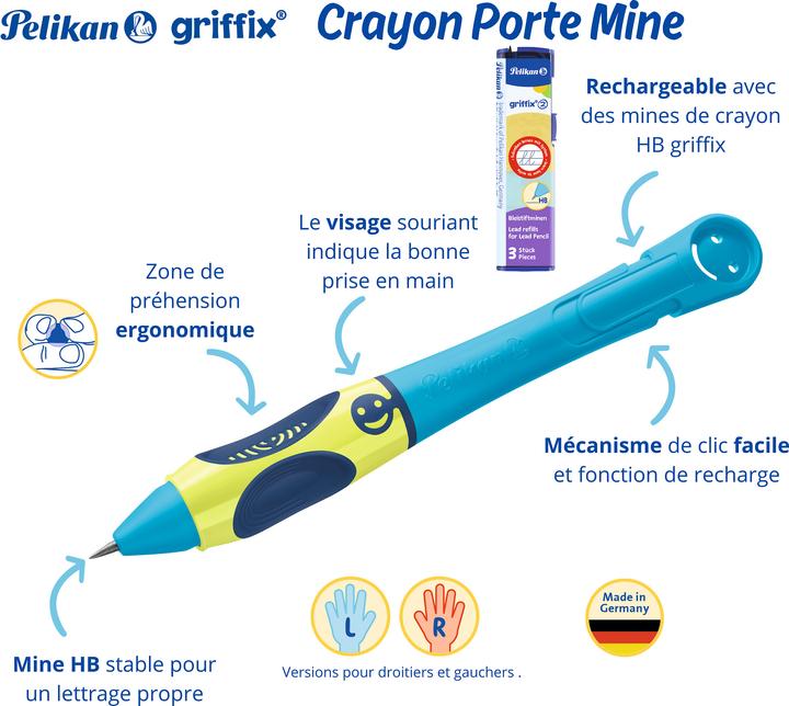 Actual product image Pelikan GRIFFIX 2014 - Pencils (2 mm, HB, 12x)