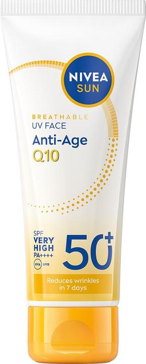 Actual product image NIVEA UV Face Anti Age Q10 Cream SPF 50+ 40ml (Sun cream face, SPF 50+, 40 ml)