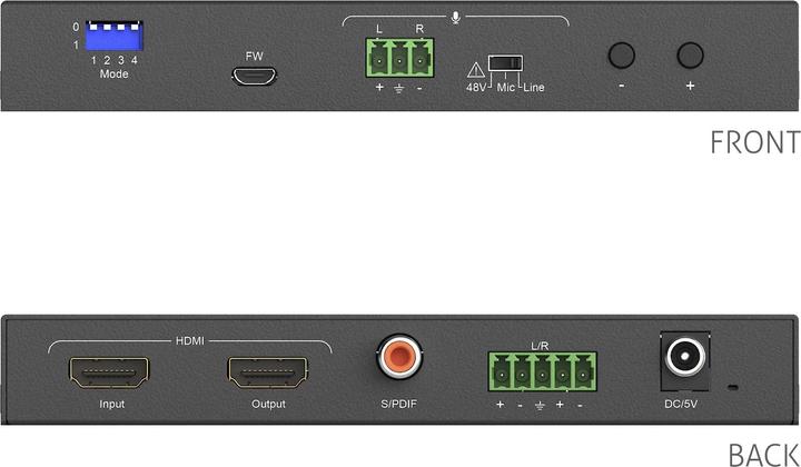 Produktbild Purelink Audio Extraktor PT-C-HDAEDE HDMI