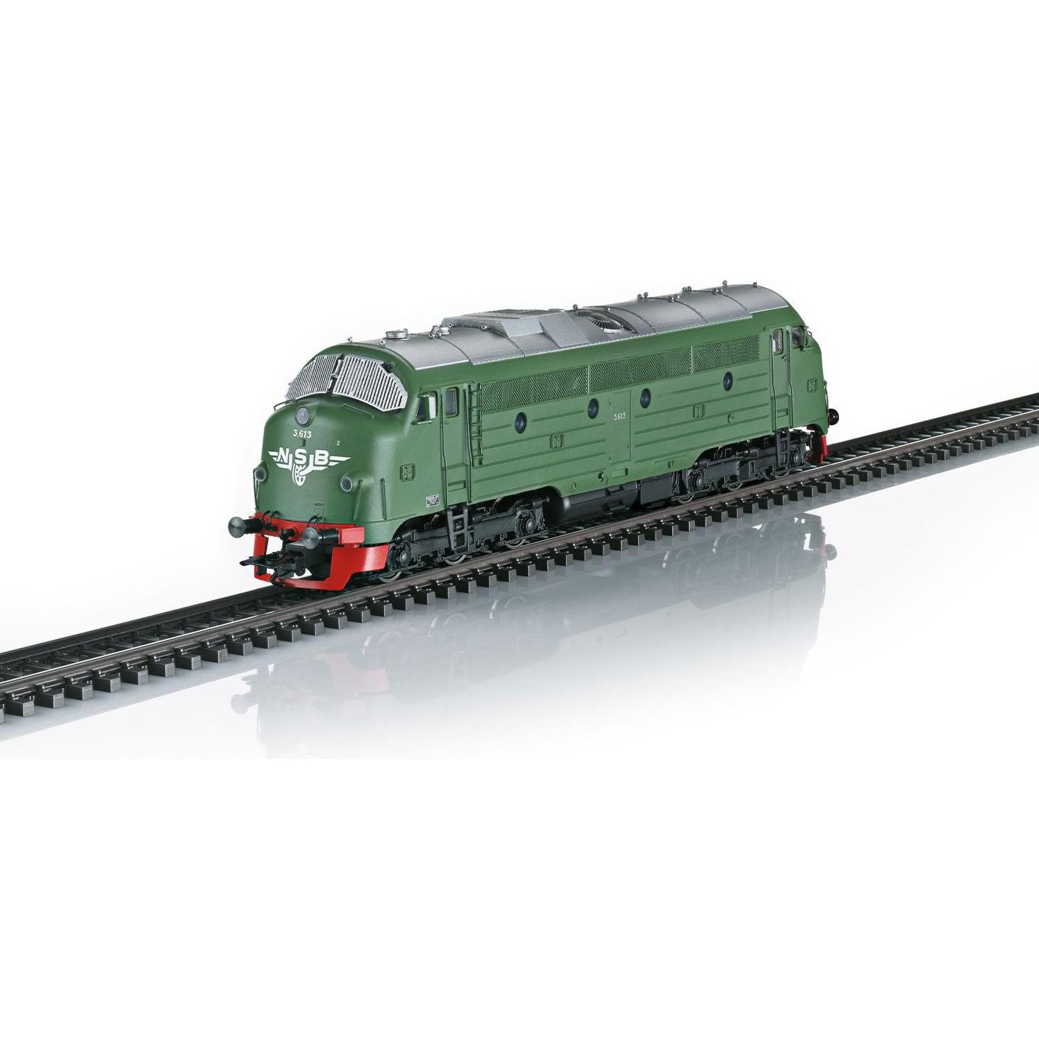 Märklin 39686 H0 Diesellok NOHAB Di3 der NSB (Spur H0)