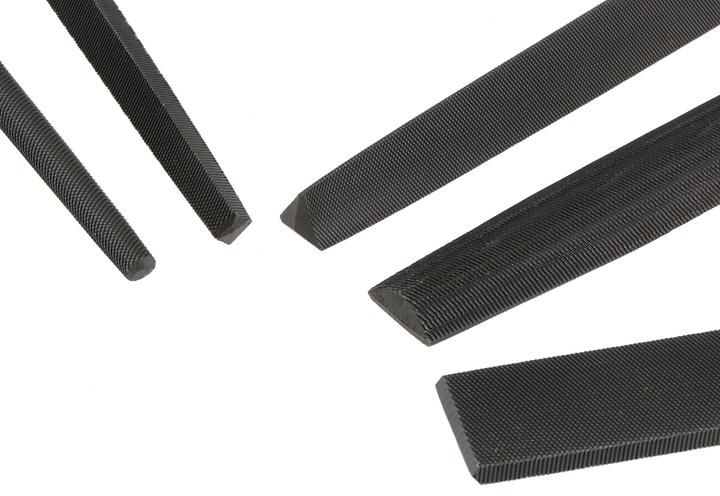 Actual product image RS PRO 5 Piece File Set Second Cut (200 mm)