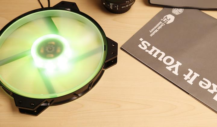 Actual product image Cooler Master Mf200r RGB (200 mm, 1 x)