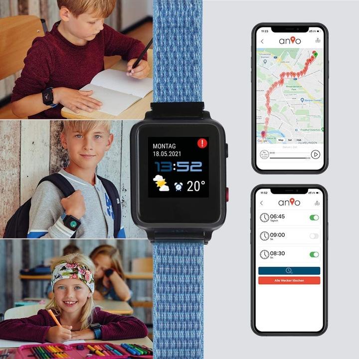 Immagine prodotto Anio 5 - Smartwatch per bambini (44 mm, 2G)