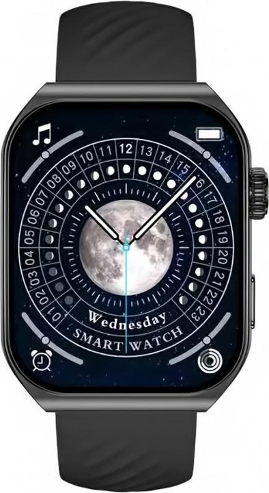 Actual product image QCY GS2 S5 smartwatch (black) (3 mm)