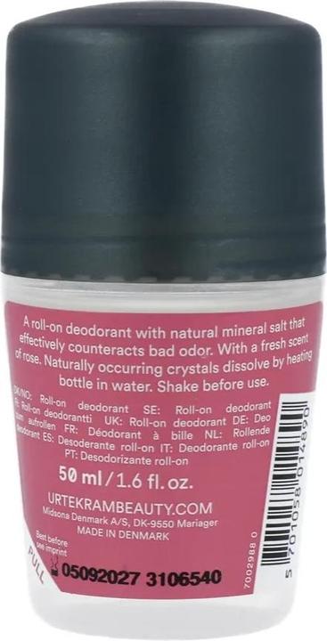 Immagine prodotto Urtekram Deodorant Roller Rose Crystal (Roll-on, 50 ml)