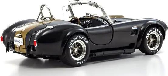 Produktbild Kyosho Sportwagen Shelby Cobra 427 S/C Spider, Schwarz/Gold 1:18