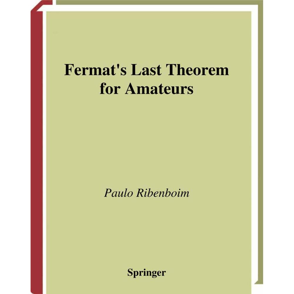 Ribenboim:Fermat s Last Theorem for Ama, Sachbücher von Paulo Ribenboim