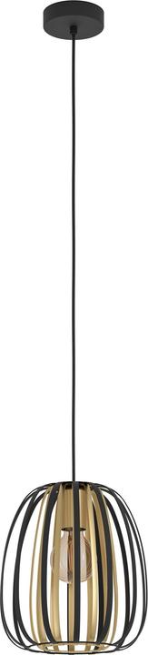 Immagine prodotto EGLO Lampada a sospensione ENCINITOS 1x E27 Nero/Oro (E27)