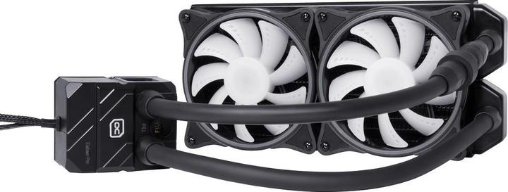 Actual product image Alphacool Eisbaer Pro Aurora 240 CPU complete water cooling, D-RGB