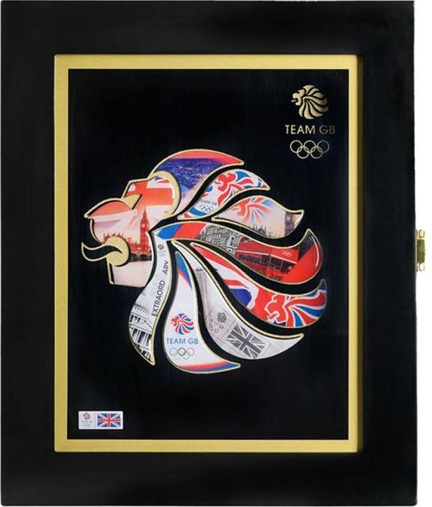 Image du produit Team GB - Ensemble de badges motif/style emblème