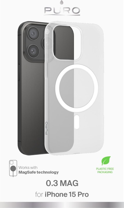 Immagine prodotto Puro Coperchio protettivo (Apple iPhone 15 Pro)