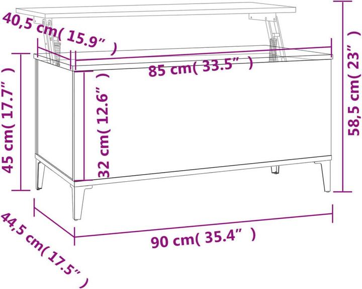 Image du produit vidaXL Couchtisch