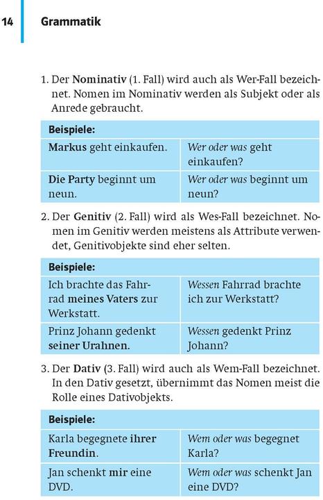 Nährwerte und Zutaten Deutsch KompaktWissen Deutsch 5.-10. Klasse. Mit Lern-Videos online (Deutsch, 2018)
