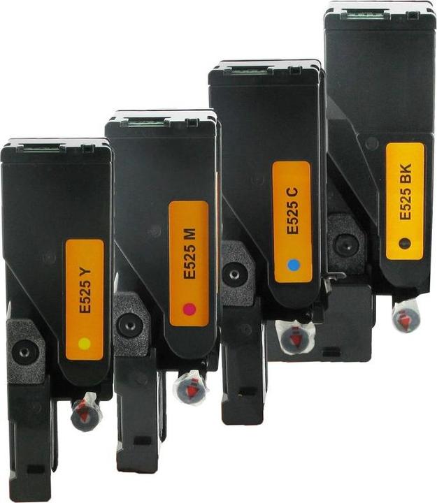 Actual product image Hermex Alternative toner to Dell H3M8P (C, FC, M, Y)