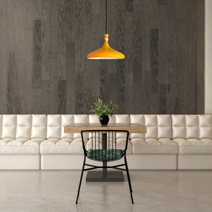 Actual product image Bamyum Champion Pendelleuchte Holz Gelb (E27)