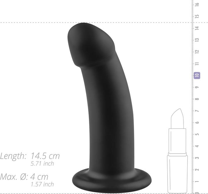 Productafbeelding No-Parts NoParts Charlie Dildo 14,5 cm Zwart