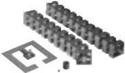 Immagine prodotto Bachmann BACH 930.016 Serpente per cavi Quadro Set nero sistema flessibile di gestione dei cavi (Tubo cavi, 75 cm)