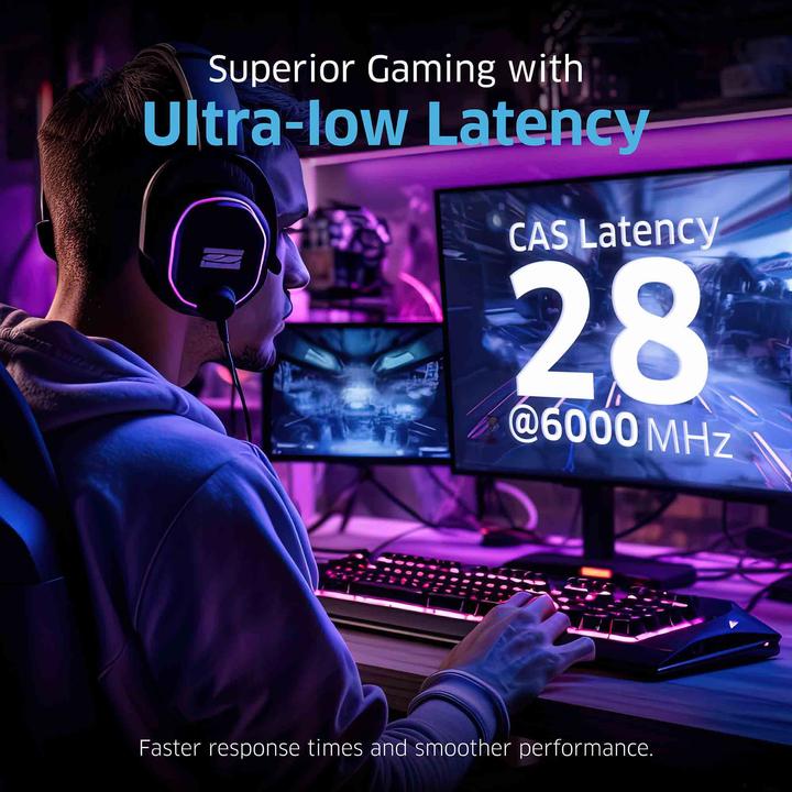 Actual product image Klevv KD5AGU880-60B280F (2 x 16GB, 6000 MHz, DDR5 RAM, DIMM)