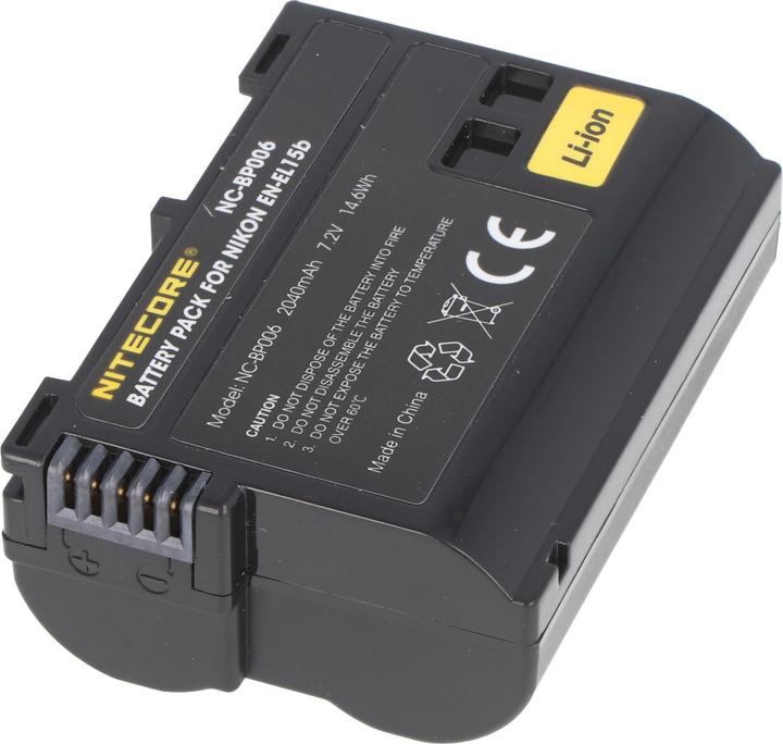 Image du produit Nitecore EN-EL15bKamera Akku für Nikon (Batterie de l'appareil photo)