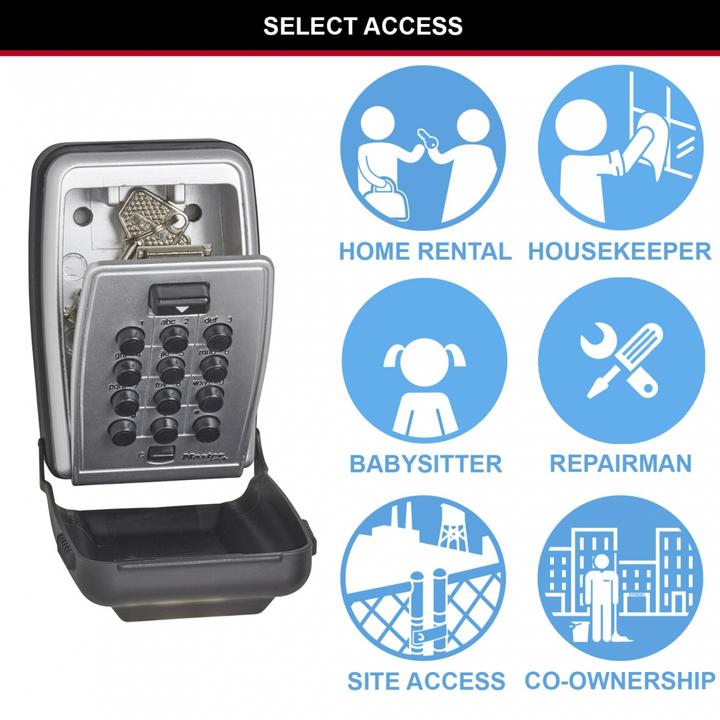Actual product image Master Lock Key safe