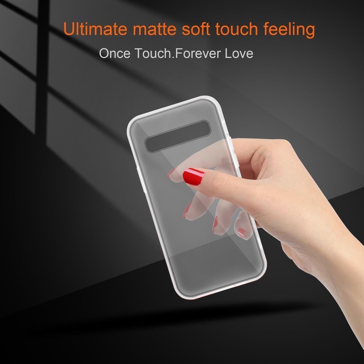 Actual product image Cadorabo Hybrid Matt Cover (Samsung Galaxy S10)