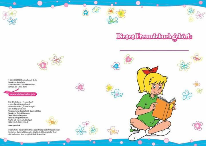 Immagine prodotto Panini Bibi Blocksberg Freundebuch (Tedesco, Panini, 2016)