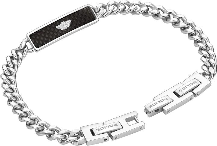 Produktbild Police Engage II Armband (21 cm, Edelstahl, Karbon)