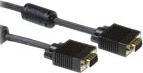 Produktbild ACT VGA connection cable male-male black 15 m 15m VGA (D-Sub) VGA (D-Sub) Schwarz VGA-Kabel (15 m)
