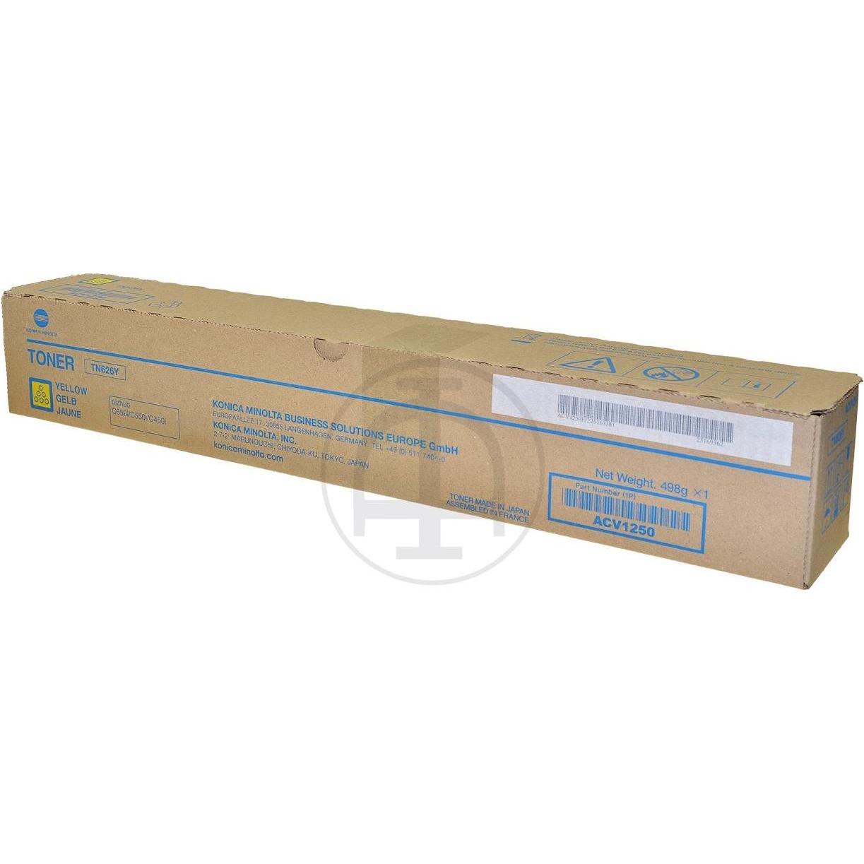 Konica Minolta, Toner, Konica-Minolta Toner TN-626 Yellow (ACV1250) (ACV1250) (Y)