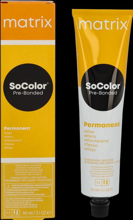 Actual product image Matrix Socolor 7CG medium blonde copper gold 90ml (Blond, Gold)