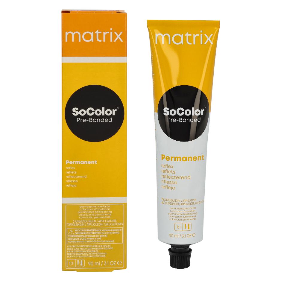 Matrix, Haarkleur, Socolor 7CG Medium Blond Kopergoud 90ml (Blond, Goud)