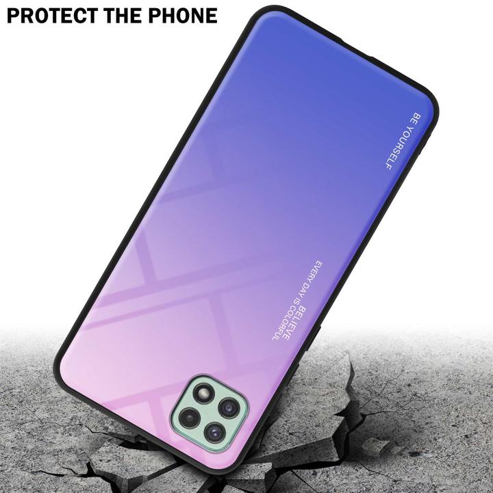 Image du produit Cadorabo TPU 2 couleurs Housse en verre (Samsung Galaxy A22 5G)
