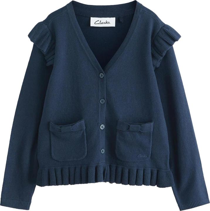 Produktbild Clarks Strickjacke Mädchen Rüschen Jerseyware (122)