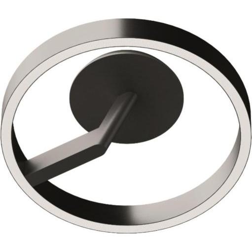 Opple, Applique + Plafoniera, Ringo lampada a plafone nera BLE2 75W 4500lm HCL 1800-12000K CRI97 D600mm (4500 lm)