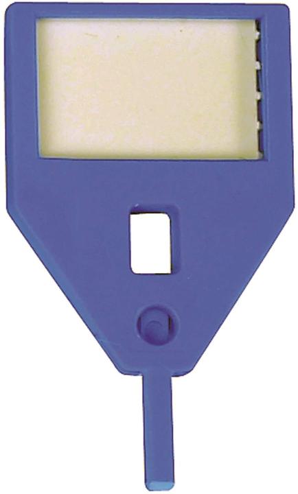 Actual product image Rieffel KyStor key fob KR-A BLUE / 10 N
