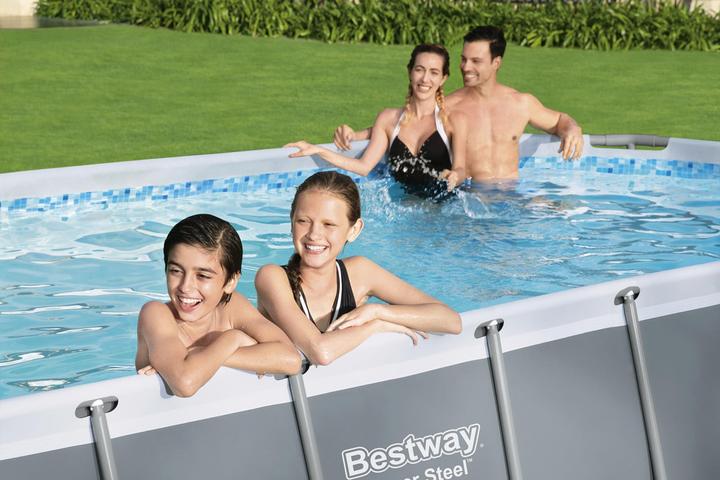 Actual product image Bestway Oval Frame Pool Set (549 x 274 x 122 cm)