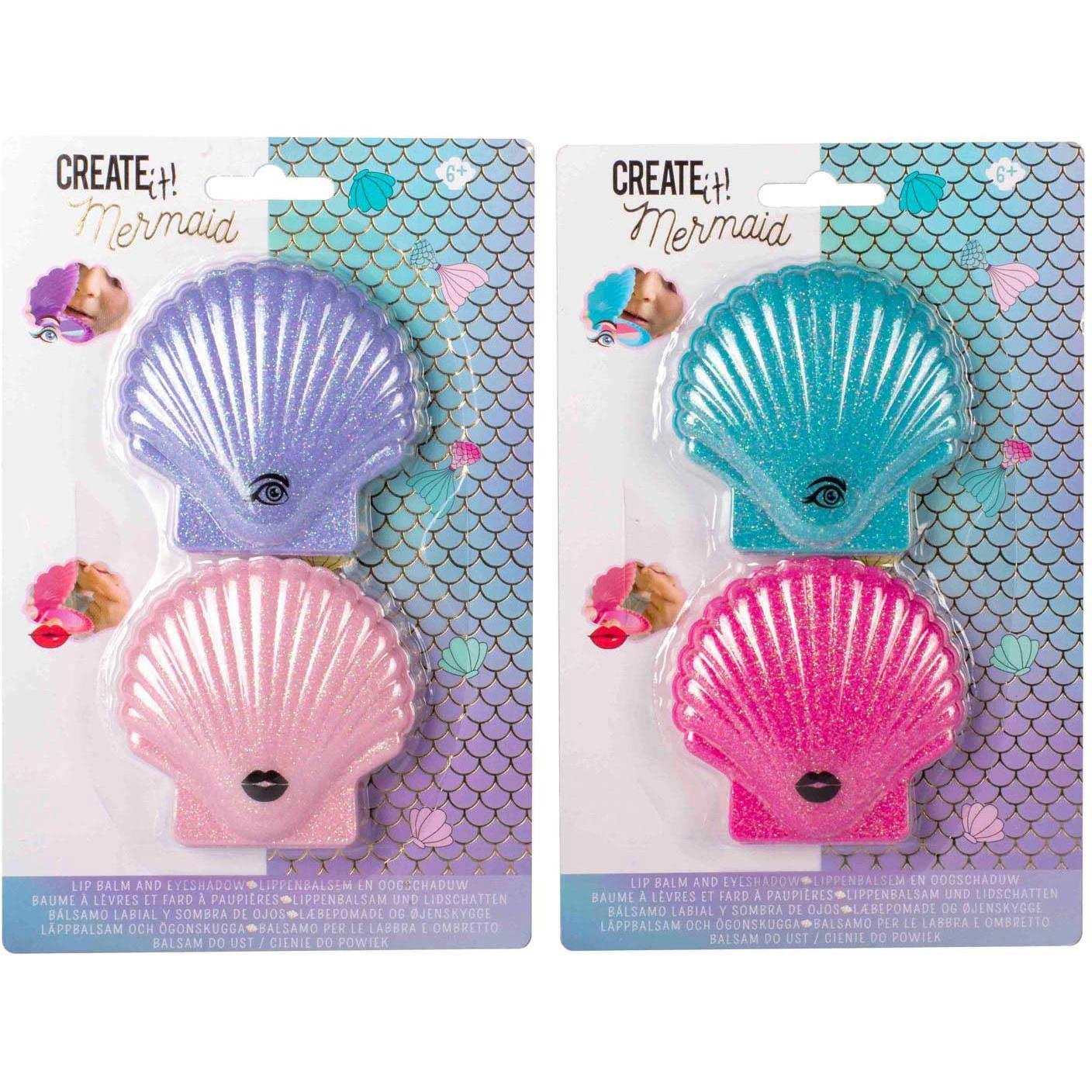 Create It! Crate It! Mermaid Lip Balm&Eyeshadow