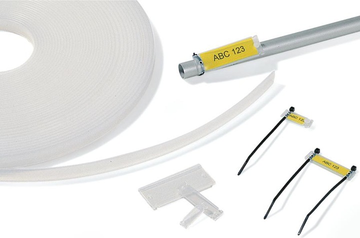 Produktbild HellermannTyton Kabelmarkierer-Etikettenhalter 35x13mm (35 mm, 50 Stk.)