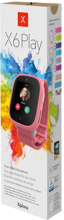 Image du produit Xplora X6 Play 2.gen. - Pink (Europe Sim Free) (4G)