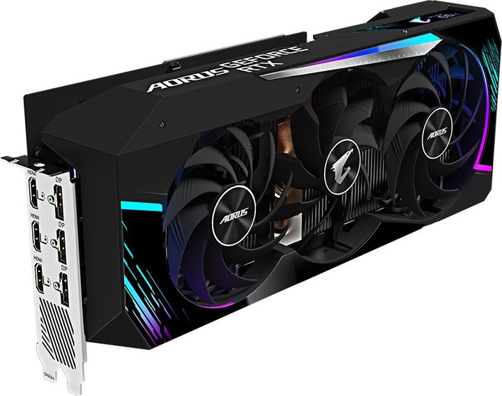 Actual product image Gigabyte AORUS GeForce RTX 3080 MASTER 10G LHR (10 GB)