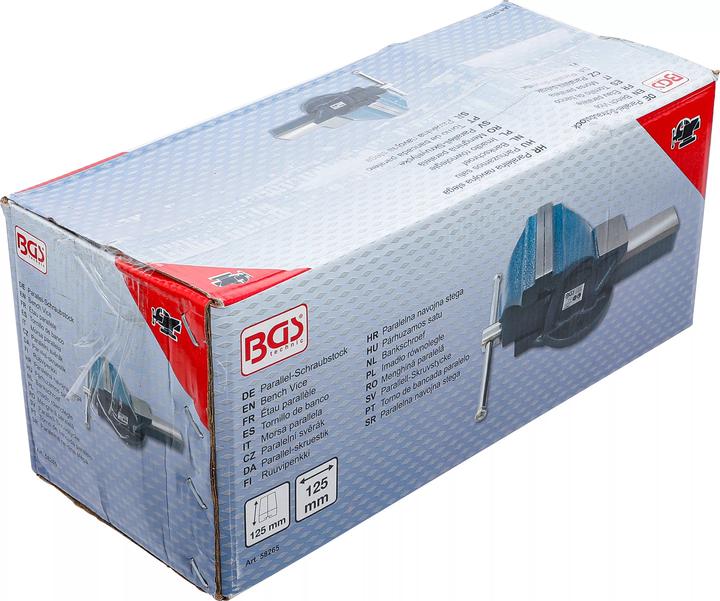 Actual product image BGS Parallel vice | 125 mm clamping jaws (125 mm)
