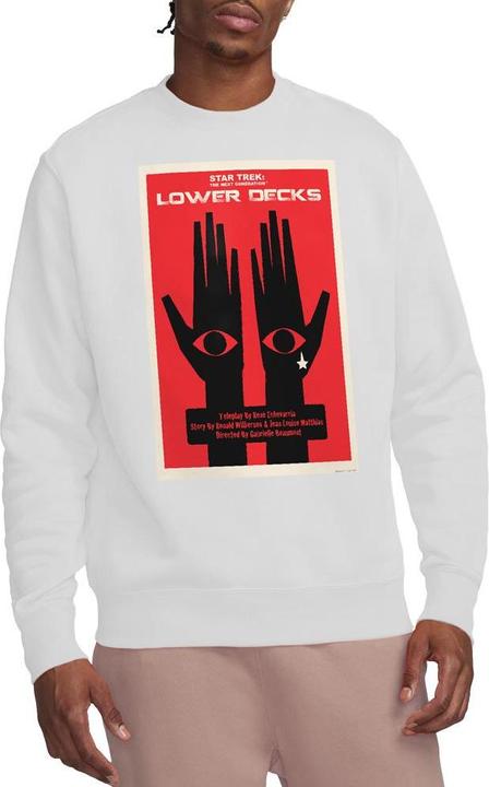 Actual product image Unisex Adult The Next Generation Season 7 Episode 15 Sweatshirt (L)