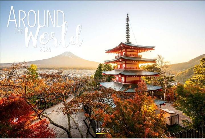 Verlag Bildkalender Around the World 2026, Papierformat: Kein (Kein)