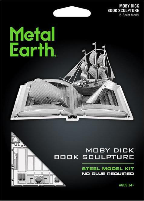 Produktbild Metal Earth constructie speelgoed Moby Dick Book Sculpture
