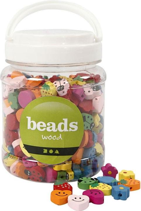 Actual product image Creativ Company Shaped wooden beads