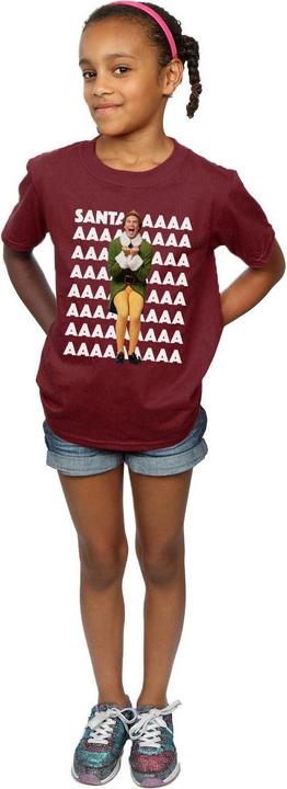 Produktbild Elf Buddy Santa Scream TShirt Mädchen (152, 158)