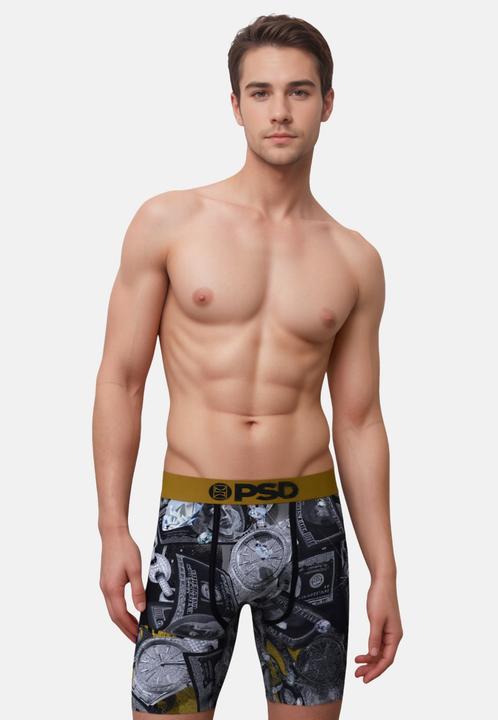 Produktbild PSD Boxershorts SILVER BANDS Unterhosen (M, Einzelpack)