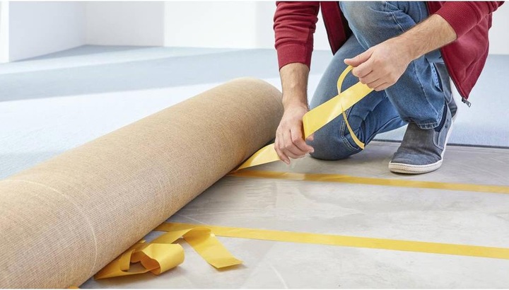 Produktbild tesa Verlegeband extra stark klebend, braun, 50 mm x 10 m (50 mm)