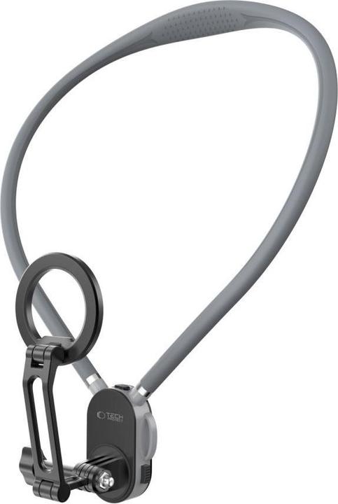 Actual product image Tech-Protect Ac200 Magnetischer Magsafe & Gopro & Dji Nackenhalter Crayon Grau